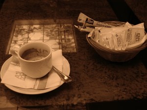 cafe sepia